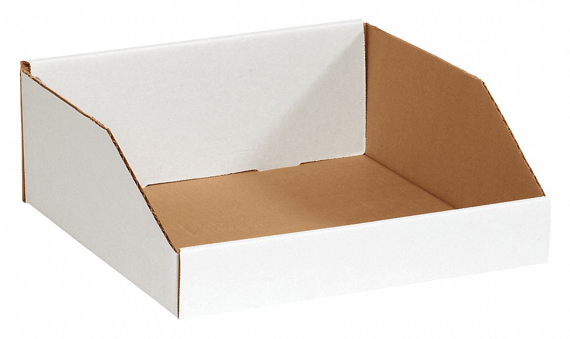 Bins Open Top 12x12x4x1/2 PK50