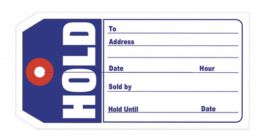 Tag Print Hold 4 3/4x2 3/8 PK500