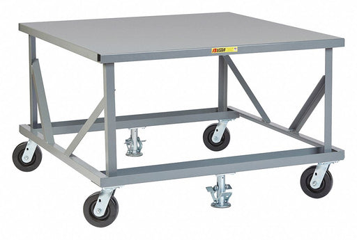 Mobile Pallet Stand Floor Locks 48x48