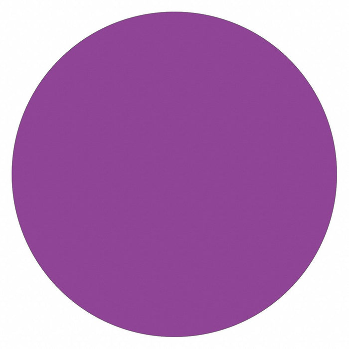 Pre-Cut Label Stock Roll Purple