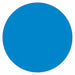 Pre-Cut Label Stock Roll Light Blue