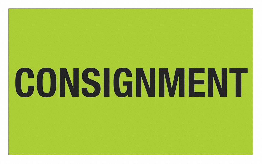 Label Consignment 3x5 