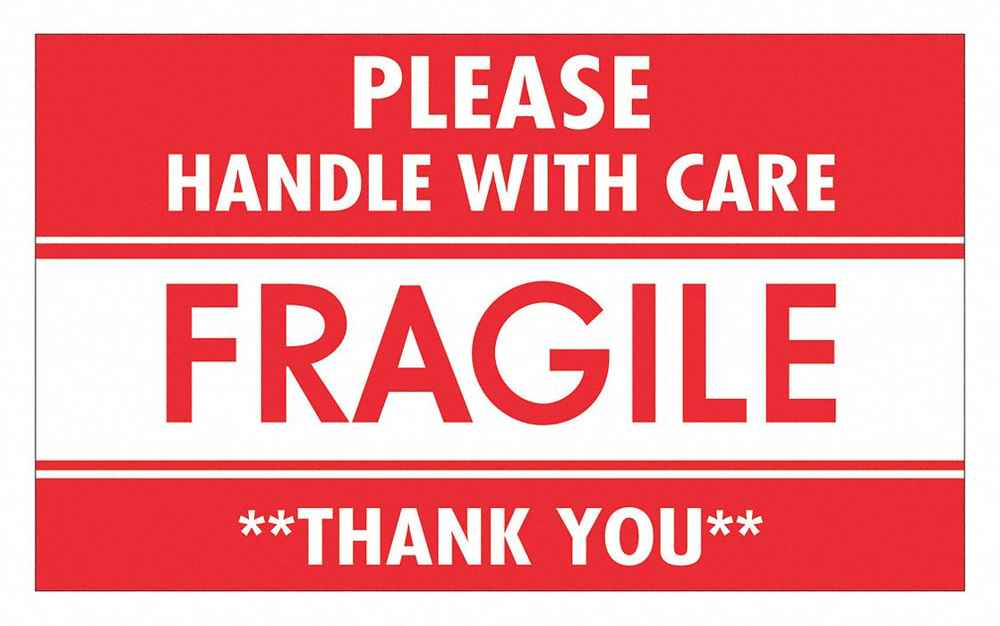 Label Fragile HWC 3x5 