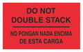 Label NoPonganNadaEncimaDeEstaCarga 3x5 