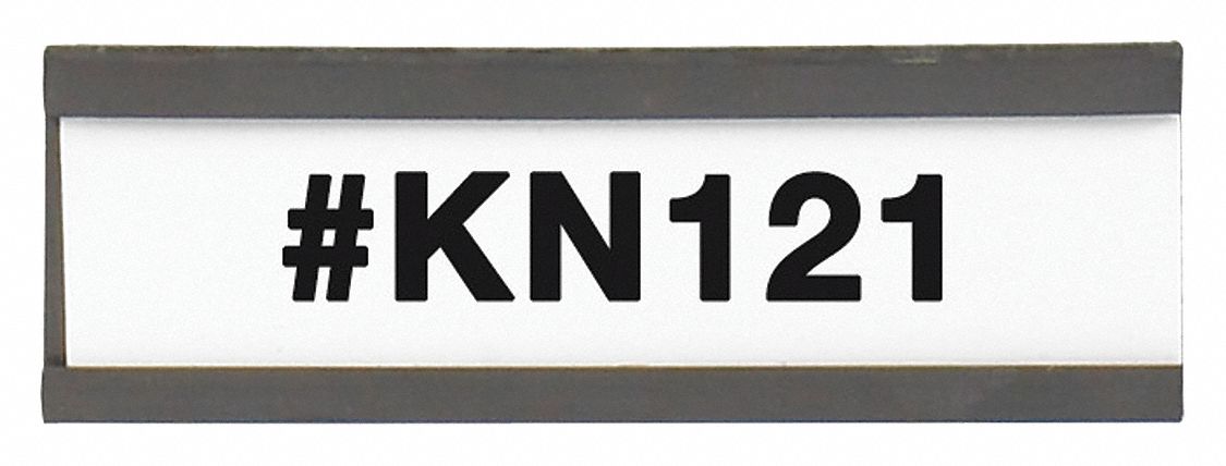 Magnetic Channel Cardholders 1x3 PK25