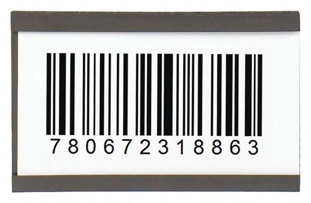 Magnetic Channel Cardholders 2x3 PK25