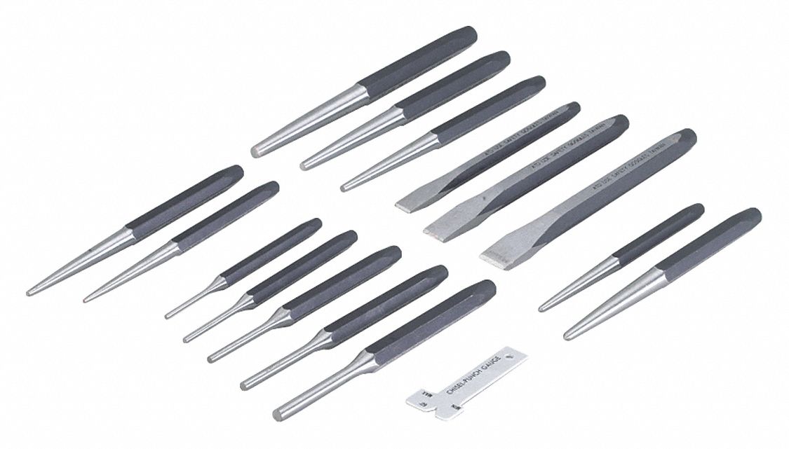 Punch And Chisel Set 16 Pcs.