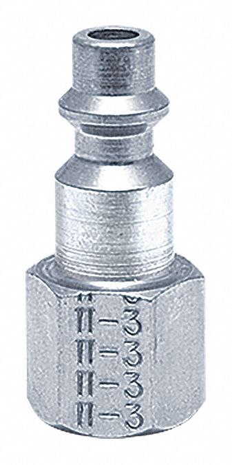 Industrial Plug 1/4 FPT Steel