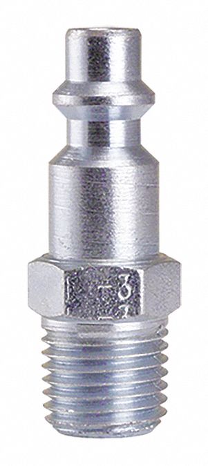 Industrial Plug 3/8 MPT Steel