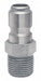 Straight-Thru Brass Plug 1/4 MPT