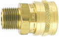 Straight-Thru Brass Socket 1/4 MPT