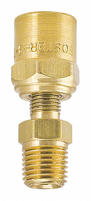 NonSwivel Adapter 1/4 MPT 3/8 x11/16 