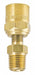 NonSwivel Adapter 1/4 MPT 3/8 x11/16 
