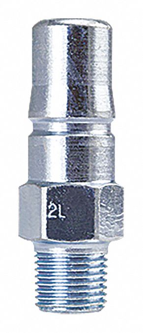 Plug 3/8 1/4 MPT Steel