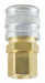 Manual Industrial Socket 1/4 FPT Brs/Stl