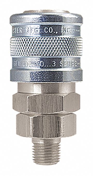 Manual Industrial Socket 1/4 MPT SS303