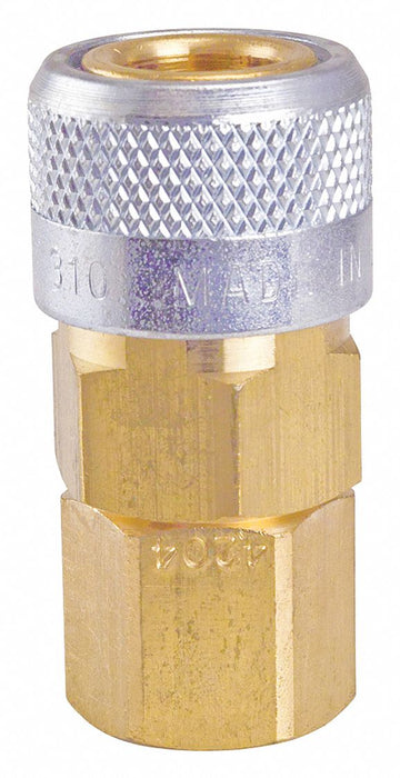 Auto Socket 3/8 FPT Brass/Steel