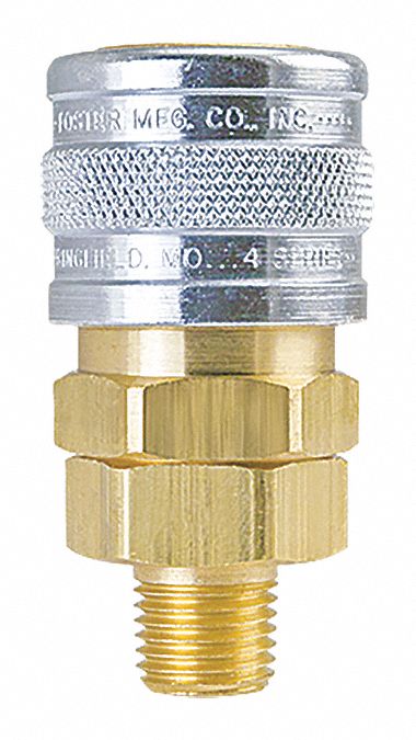 Manual Socket 1/2 MPT Brass/Steel