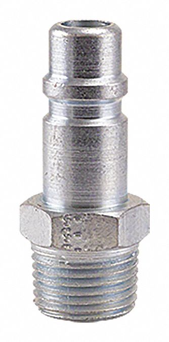 Steel Plug 1/2 x1/4 MPT
