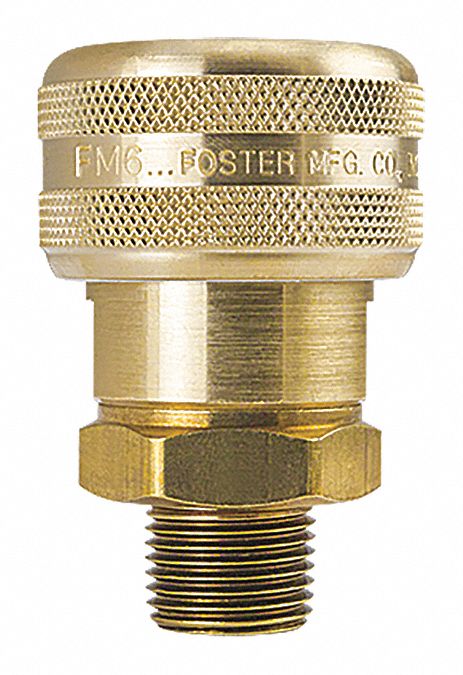 Auto Socket 3/4 MPT Brass