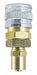 Reuse Hose Clamp 1/4x1/2 Brass/Steel