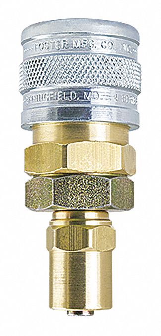 Reuse Hose Clamp 3/8 x11/16 Brass/Steel