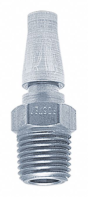Hose Stem Plug 1/4 MPT Steel