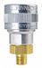 Auto Socket 1/4 MPT Alum/Steel/Brass