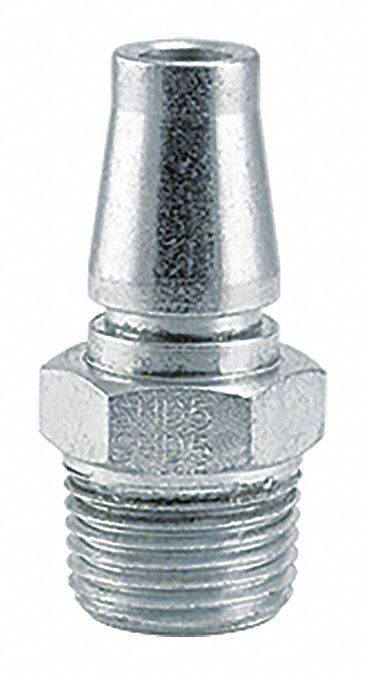 Plug 1/2 3/8 MPT Steel
