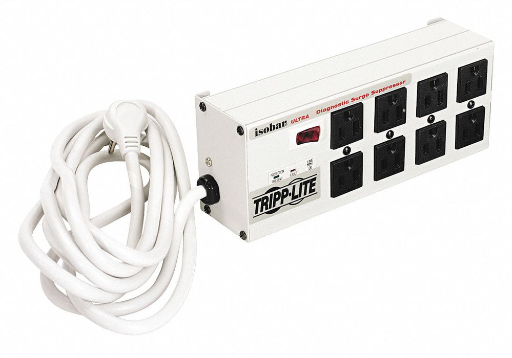 Surge Protector LEDs 8 Outlets