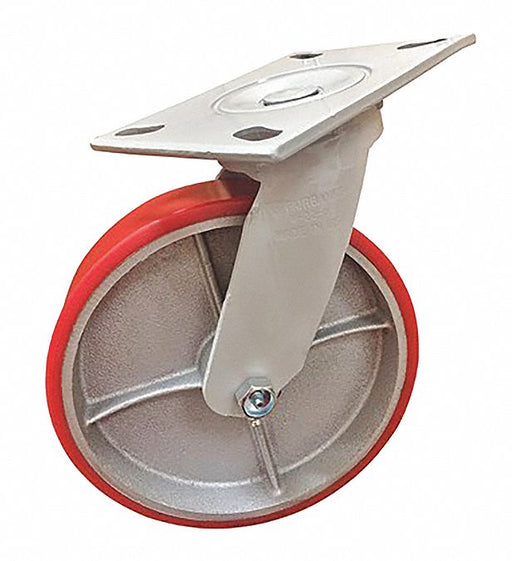 Mold-on Caster Swivel Polyurethane 6 
