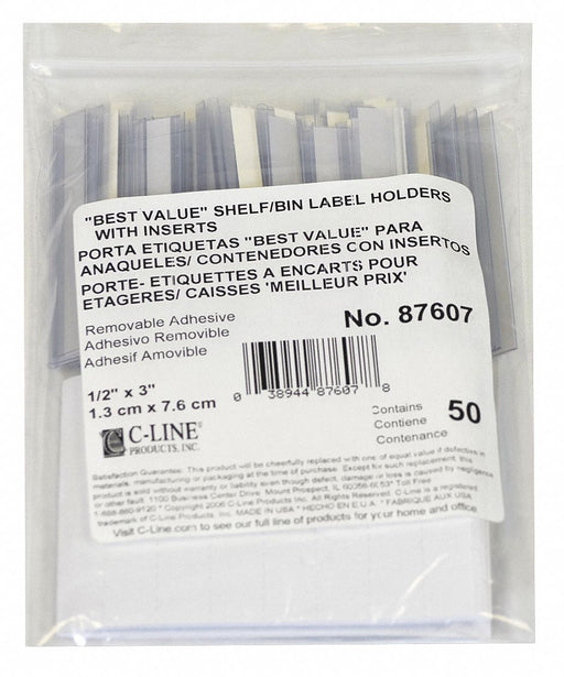 Label Holder Self-Adhesive 5x3 PK50