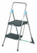 Folding Step Stool 2 Step 300 lb Gray