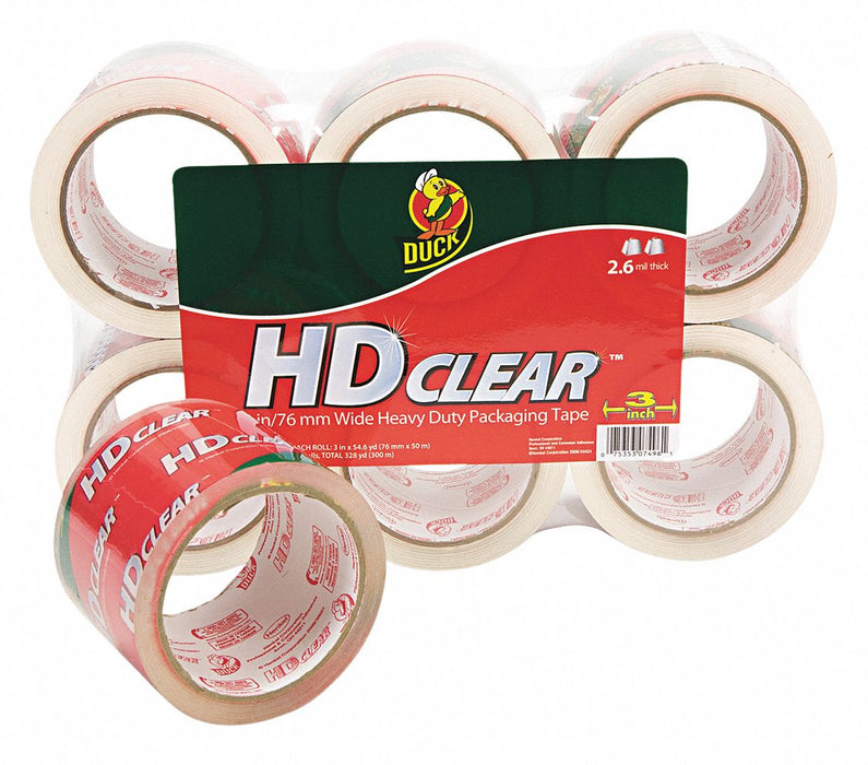 Packaging Tape 3 x55 yd. Clear PK6