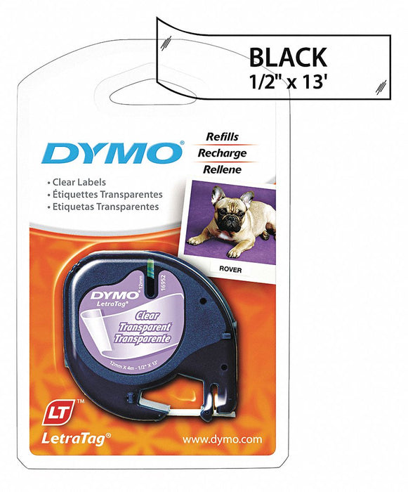 Labeling Tape for Label Maker 1/2 x13ft