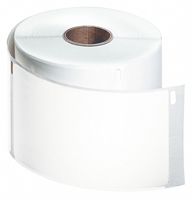 Label Roll Poly Shipping White