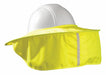 Hard Hat Shade Stowaway HiViz Ylw