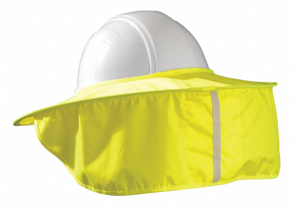 Hard Hat Shade Stowaway HiViz Ylw