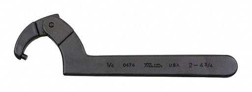 Adjustable Pin Spanner 4-1/2 x 6-1/4 