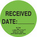 Receivedw/Date Label 2 Round PK500