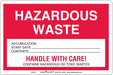 NFPA Label 8 in H 3 in W Paper PK500