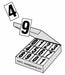 Number Kit 3.5 1200Count White Vinyl