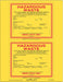 California Waste Label Paper 6 x5 PK25