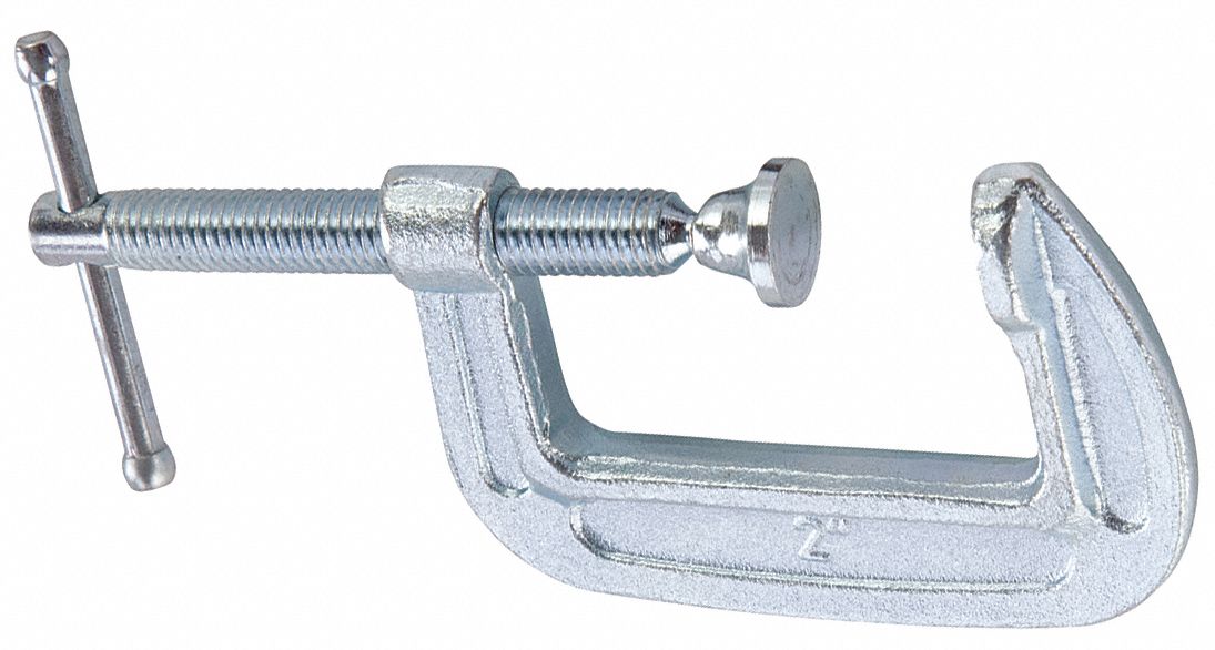 C-Clamp 2 in Maximum Opening Gray