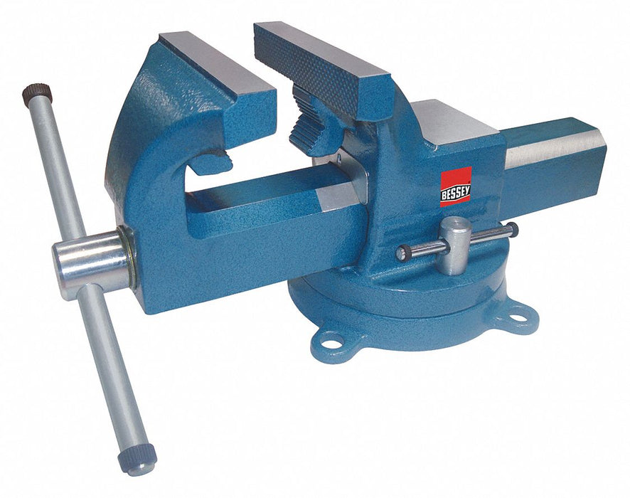 Industrial Bench Vise 6 in W Jaw