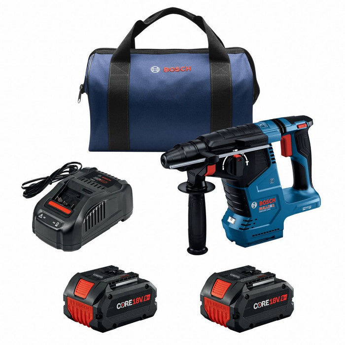 Rotary Hammer w/2 Battery 8.0Ah 8.5 lb