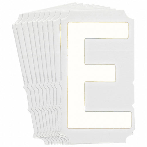 LetterLabel Polyester 6inH 4inW PK10