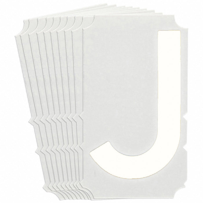 LetterLabel Polyester 6inH 4inW PK10
