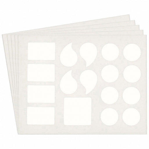 PunctuationLabelSet 6inH 5-3/8inW PK10