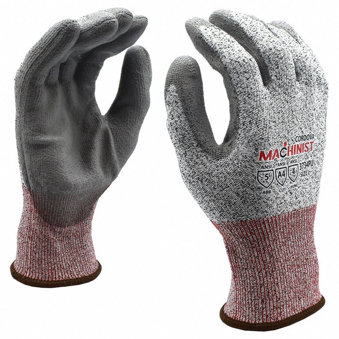 Cut Resistant Gloves Gray Cut LevelA4 PR